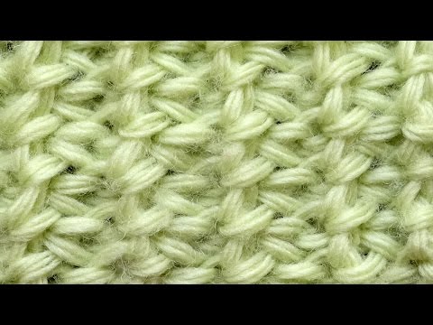 Видео: Сложный узор Тунисское вязание Tunisian crochet pattern 37