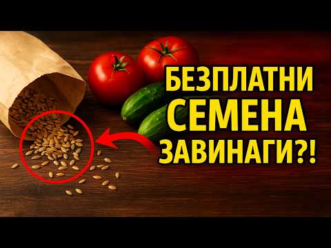 Видео: Не купувайте семена! 🤫 Тайната, която градинските центрове крият от вас.