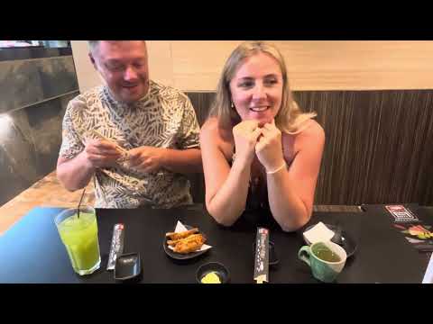 Видео: Тайланд, Паттайя, суши буфет Цунами. 