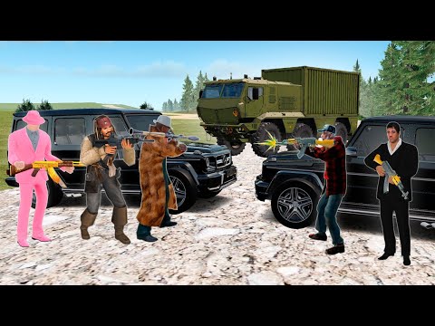 Видео: БРИГАДА УСТРОИЛА ЗАСАДУ НА КОНВОЙ в GTA RADMIR RP