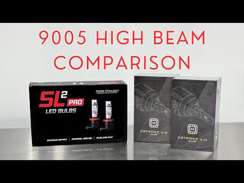 Видео: Diode Dynamics SL2 Pro против Morimoto 2Stroke 4.0 — сравнение светодиодных фар дальнего света