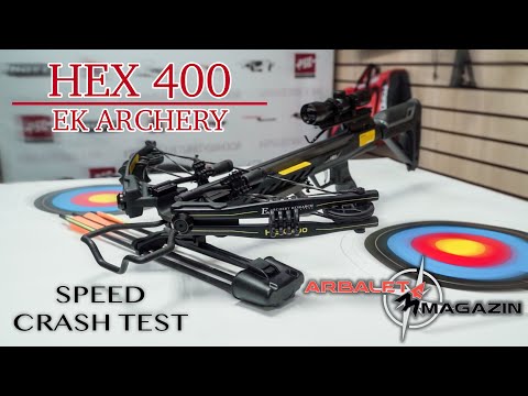 Видео: Обзор и краш-тест арбалета Ek Archery HEX-400