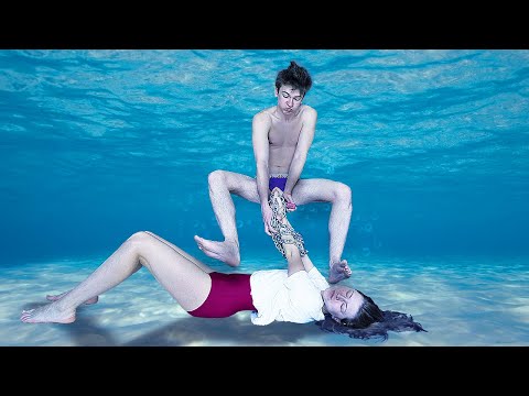 Видео: КТО БЫСТРЕЕ СПАСЕТ ЧЕЛОВЕКА ПОД ВОДОЙ, ПОЛУЧИТ 100000 РУБЛЕЙ