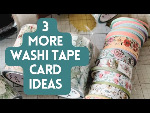 Видео: 3 идеи открыток из васи-ленты | и простая открытка-шейкер! #карты #ваши-лента #изготовлениекарт