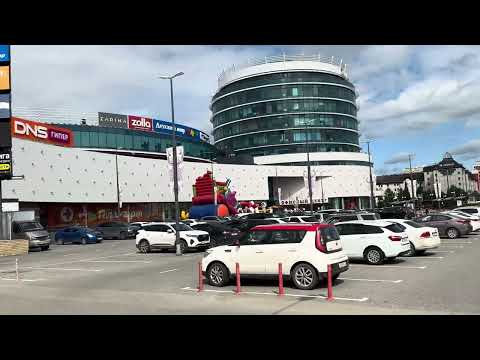Видео: Прогулка по Проспекту Менделеева от перекрёстка с Комсомольским проспектом, г. Тобольск, 19.07.2025