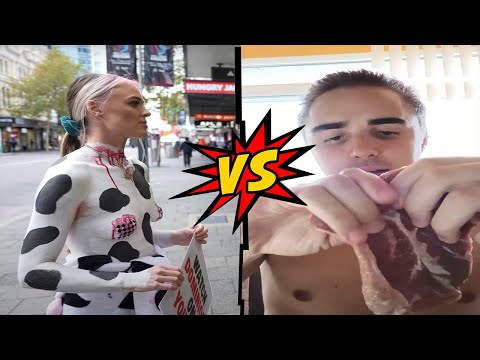 Видео: MeLeBron Реагира на ЗАБЛУДЕНА Веган Активистка!!