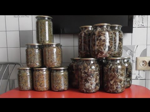 Видео: Заготовка опят на зиму.Готовим вкусняшки из опят