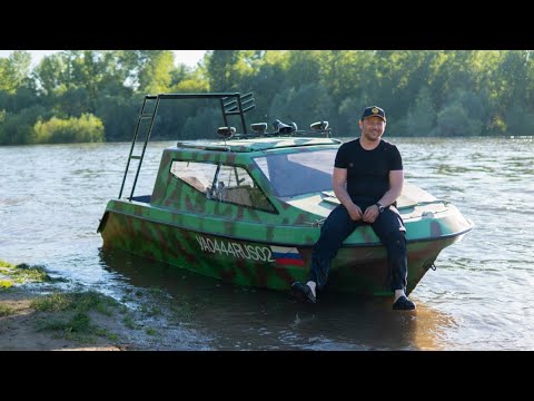 Видео: Мой водометный катер - Тестовый выезд после доработок 2022