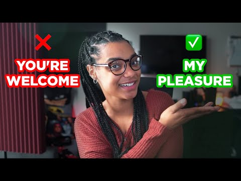 Видео: ХВАТИТ говорить You're Welcome! *учи английские слова быстро с LinguaTrip TV*