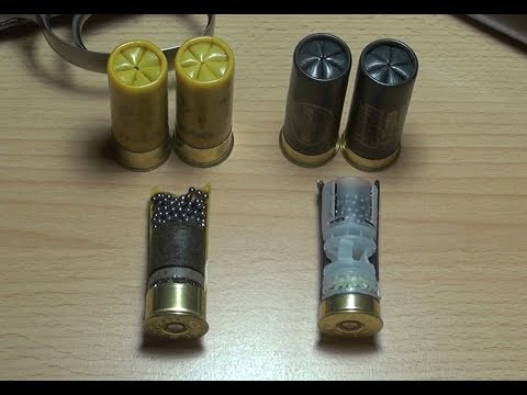 Видео: Пластиковые и фибровые пыжи для дробовика