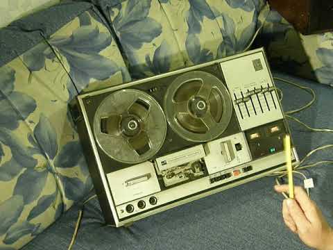Видео: Магнитофон катушечный Орбита- 204 USSR reel tape recorder ORBITA-204