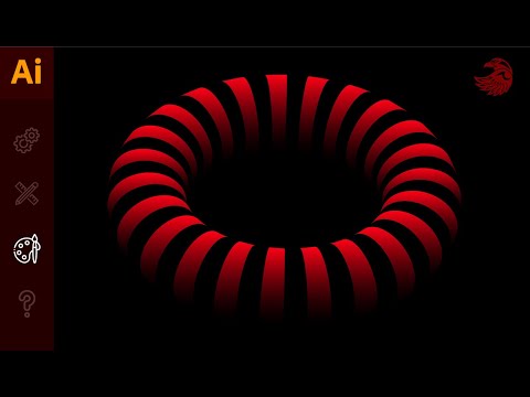 Видео: 3D фигура в иллюстраторе | Уроки adobe illustrator #Orlovillustrator