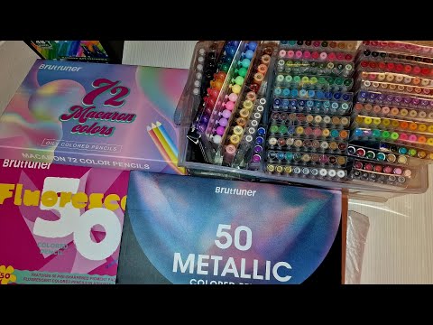 Видео: ОБЗОР ПОКУПОК ЗА НОЯБРЬ-ДЕКАБРЬ 2024🎄ЧАСТЬ 2💚🌲МАРКЕРЫ, РАСКРАСКИ, КАРАНДАШИ 🌲