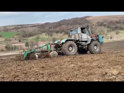 Видео: весняне дискування аг-3.3 трактором хтз т-150, смд 60