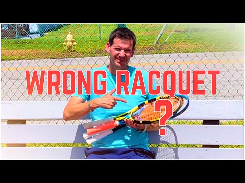 Видео: Вы играете не той теннисной ракеткой? | Мои рекомендации для любителей