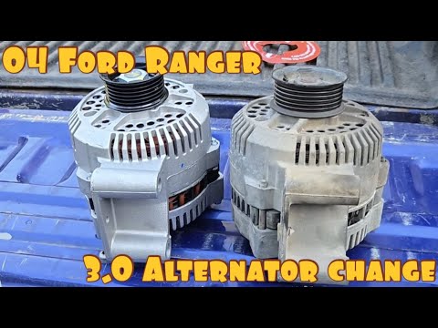 Видео: 04 Замена генератора Ford Ranger 3.0