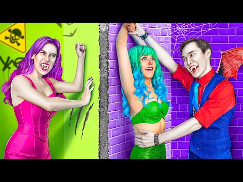 Видео: Вампирша Vs Русалка в Школе! Как Стать Популярной