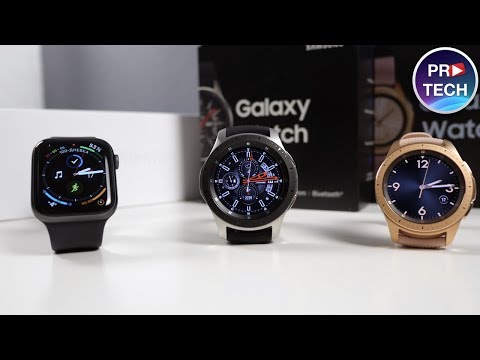 Видео: Samsung Galaxy Watch: обзор, опыт эксплуатации, сравнение с Apple Watch 4