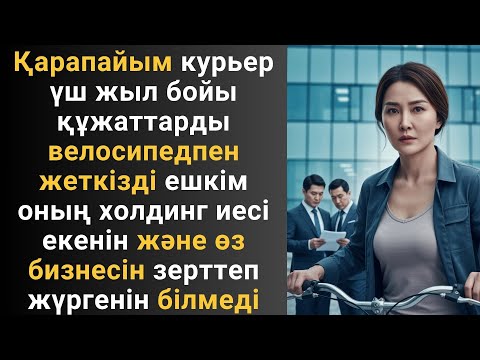Видео: Қарапайым курьер үш жыл бойы құжаттарды велосипедпен жеткізді ешкім оның холдинг иесі екенін және өз