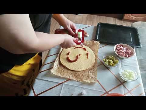 Видео: Быстрая пицца!🍕🍕🍕