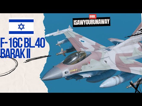 Видео: ЛУЧШИЙ F-16 топ тира прямо сейчас? F-16C bl.40 Barak II в #warthunder