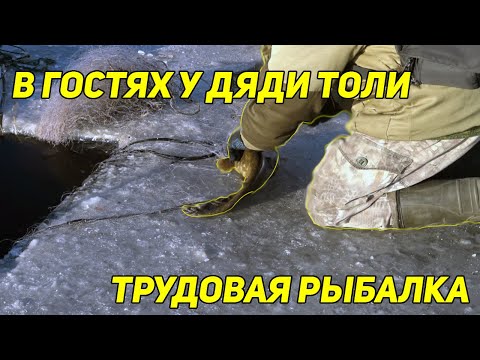 Видео: ✔️ В ГОСТЯХ У ДЯДИ ТОЛИ. ТРУДОВАЯ РЫБАЛКА