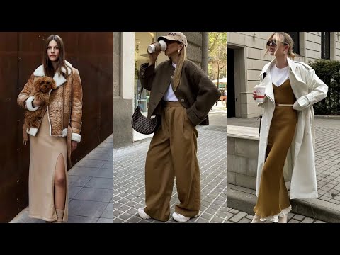 Видео: КАК НОСИТЬ И СОЧЕТАТЬ КОРИЧНЕВЫЙ ЦВЕТ В СТИЛЬНОМ АУТФИТЕ ТРЕНД 2026💕