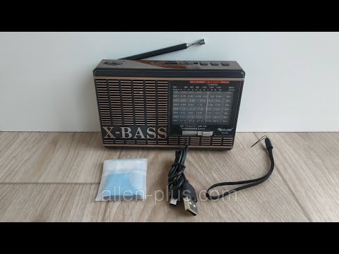Видео: Радиоприемник многодиапазонный GOLON RX-329