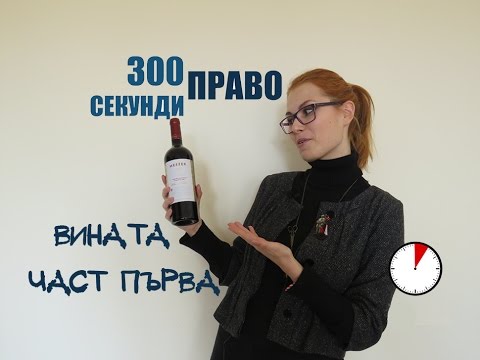 Видео: 300 секунди право: Вината - част първа