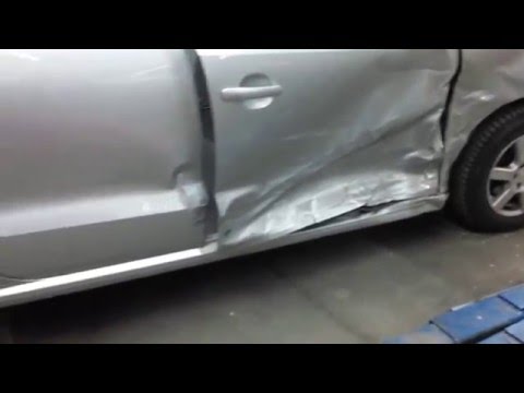Видео: Кузовной ремонт Volkswagen Polo Часть 1