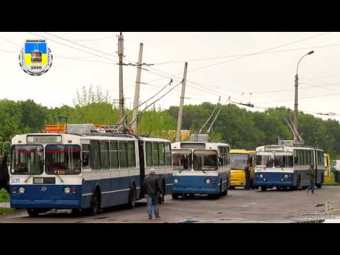 Видео: Черкаський тролейбус- Кінцева "Вулиця Руставі", Поминальний день 08.05.2016