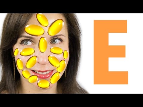 Видео: Витамин Е для лица в капсулах из аптеки