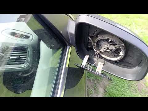 Видео: Замена повторителя поворота в зеркале  на Volvo v60 2012