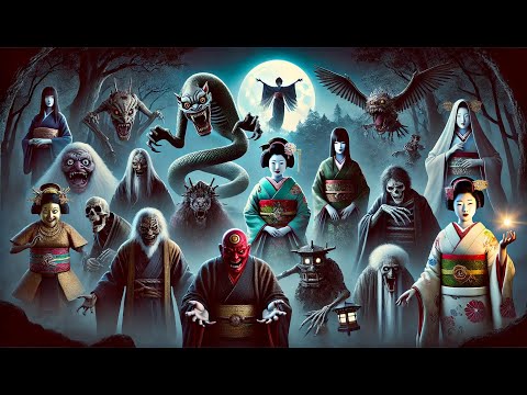 Видео: ТОП 10 ЯПОНСКИХ ПРИЗРАКОВ: Эти Легенды Станут Вашими Ночными Кошмарами