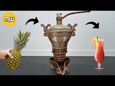 Видео: Восстановление сока 120 лет - от ржавчины до блеска Спасение сока Tutti Frutti
