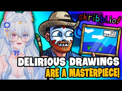 Видео: Рисунок «Delirious» — шедевр! | Реакция Юэхо на Vanoss Crew. Смешные моменты. Skribbl.io