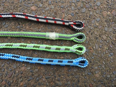 Видео: Как сделать сращивание глазков на 16-прядном канате Samson Arborfreak