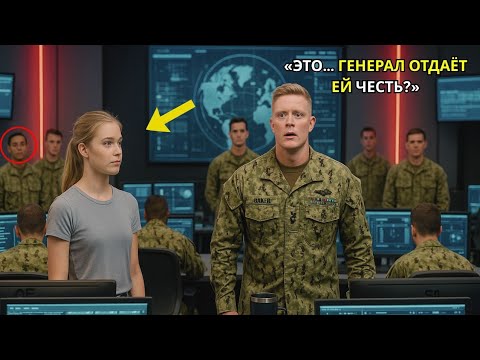 Видео: Морской котик спросил её звание в шутку — и сразу четыре генерала отдали ей честь.