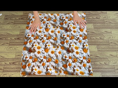 Видео: 💕 Потрясающий результат с очень небольшим количеством ткани! Вам понравится 🌸