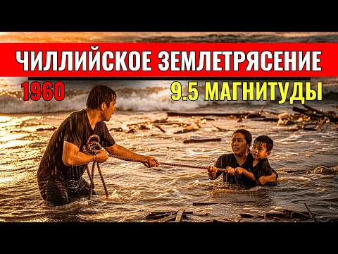 Видео: Великое Чилийское Землетрясение - История Катастрофы Магнитудой 9.5