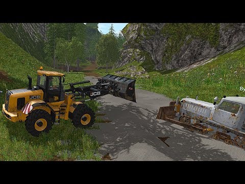 Видео: РЕМОНТ ДОРОГИ! ЗАСЫПАЮ ЯМЫ ГРАВИЕМ! - FARMING SIMULATOR 2017