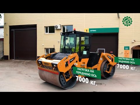 Видео: Видеообзор дорожного катка SANY STR140C-8C