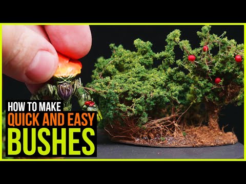 Видео: Создавайте быстрые и простые кусты для Wargaming