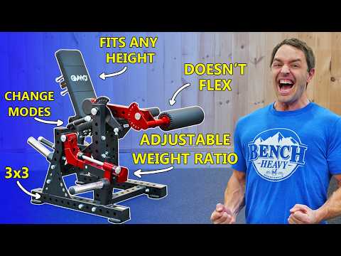 Видео: Сгибание/разгибание ног с функцией, которая меняет правила игры — обзор GMWD LE08