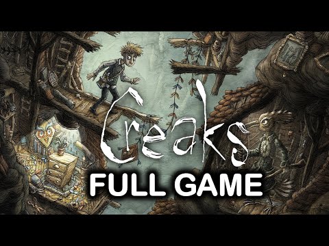 Видео: CREAKS - FULL GAME. THE BEST GAMEPLAY. #creaks #прохождение игры