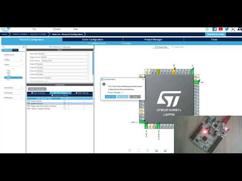 Видео: Урок №20. Настраиваем прерывание от таймера TIM1 в микроконтроллере STM32f103.