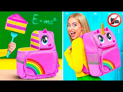 Видео: Как Пронести Сладости в Класс | Смешные Cитуации от Friendly DO