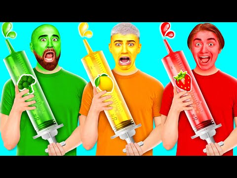 Видео: ЕДИМ ЕДУ ОДНОГО ЦВЕТА ЧЕЛЛЕНДЖ !