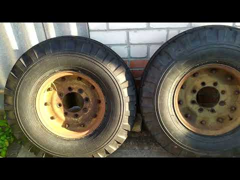 Видео: Колеса до трактора т-40,та прицепа 2птс4.