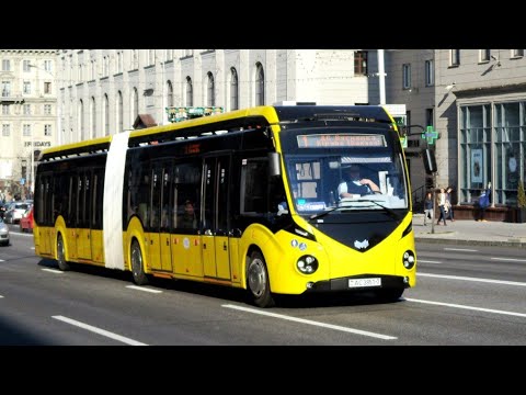 Видео: электробус минска БКМ Е433 vitovt max elektro 2 бортовой номер 2829 маршут 1 экскурсионный